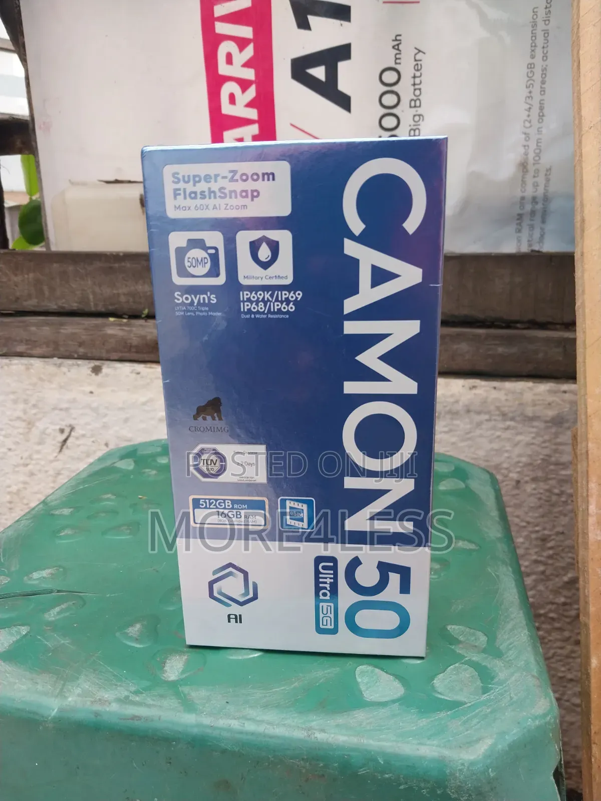New Tecno Camon 50 Ultra 512 GB Purple