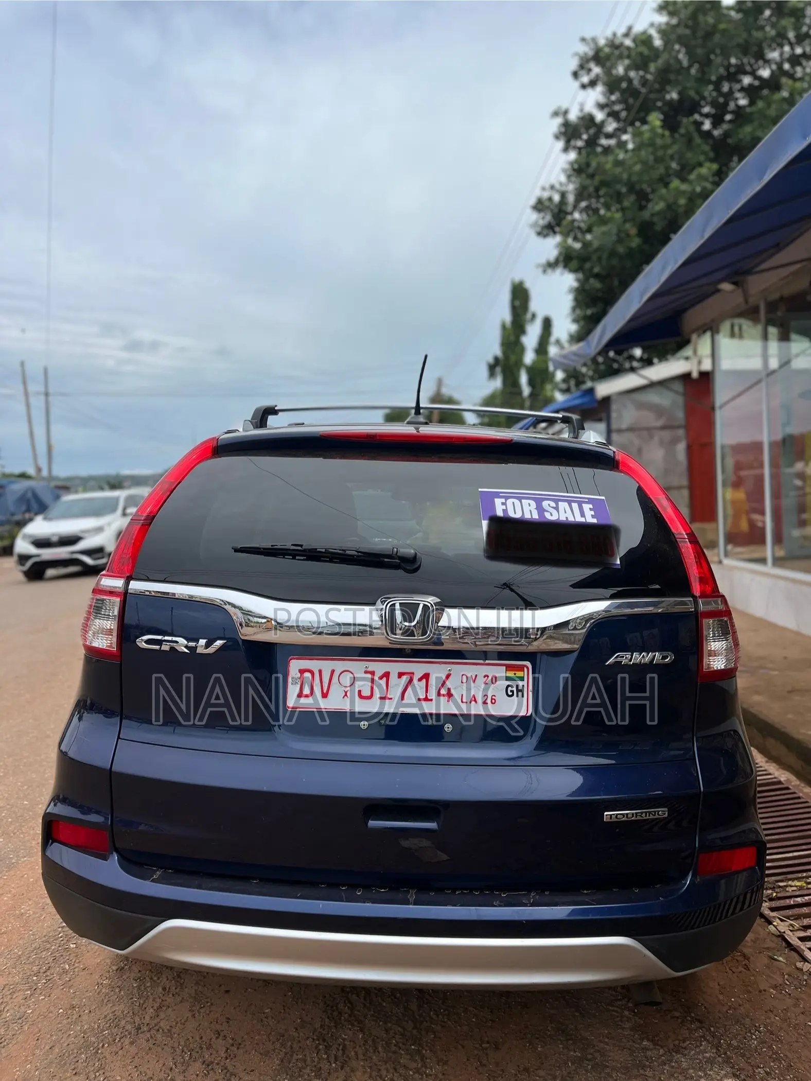 Honda CR-V Touring 4dr SUV AWD (2.4L 4cyl CVT) 2016 Blue