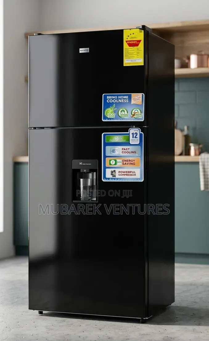 Nasco 401 LTRS Top Freezer Fridge With Dispenser