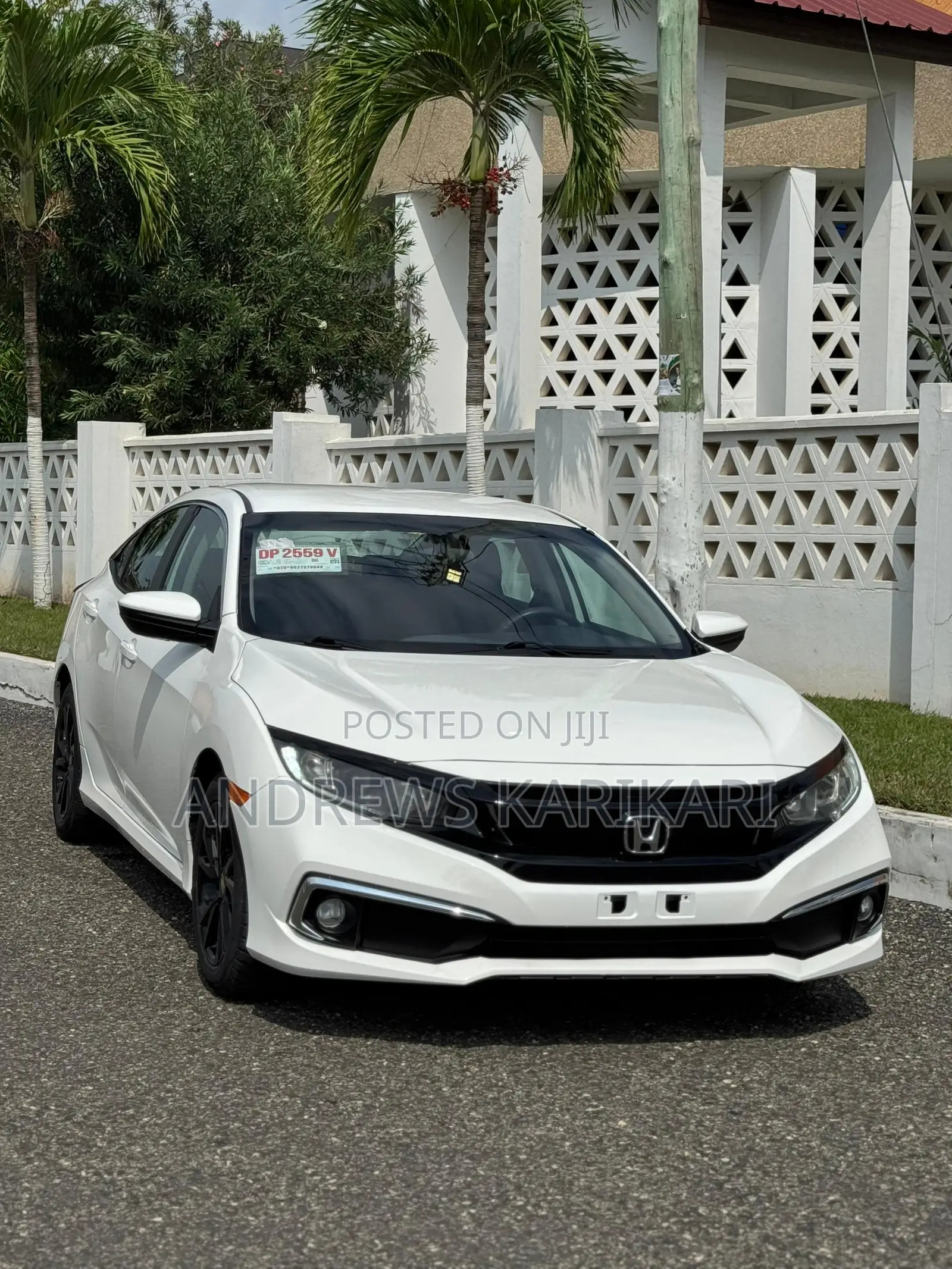 Honda Civic LX 4dr Sedan (2.0L 4cyl) 2016 White
