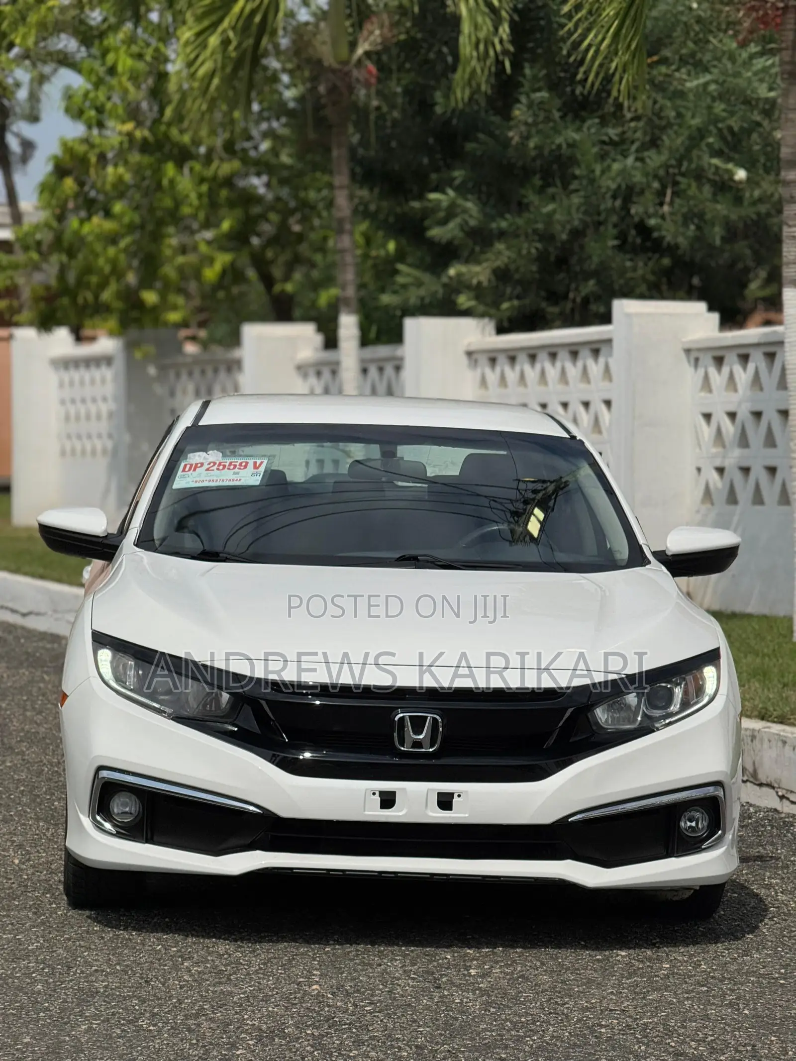 Honda Civic LX 4dr Sedan (2.0L 4cyl) 2016 White