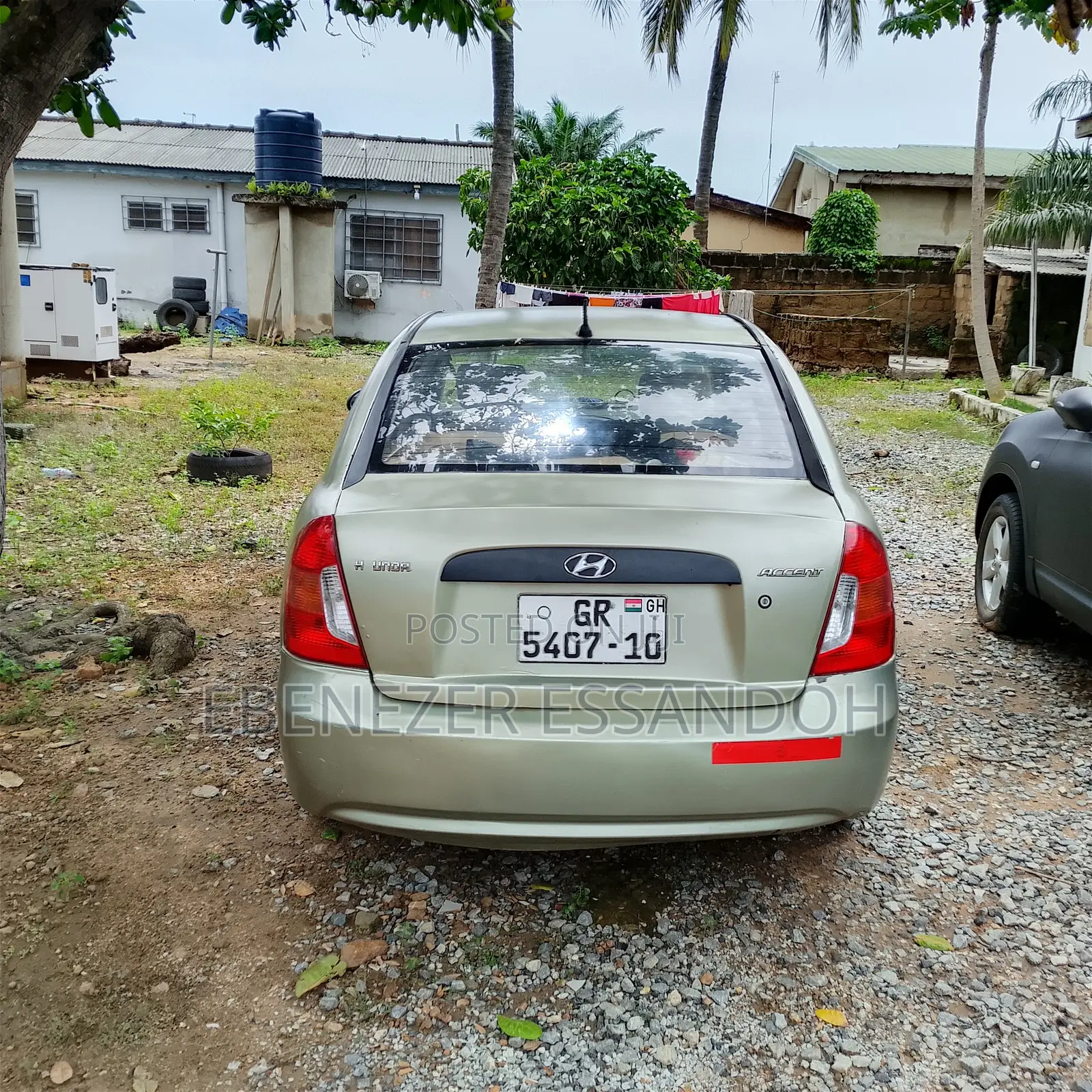 Hyundai Accent 2010 Gray