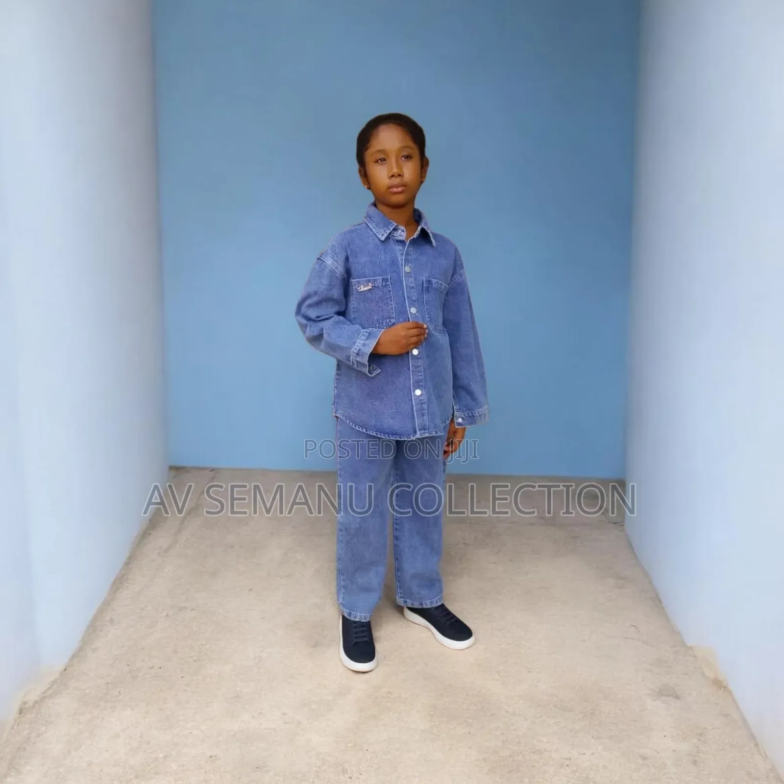 Girls Jeans Trousers and Shirt