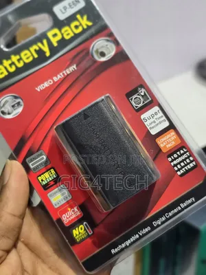 Lp-E6 Camera Battery 2600mah 18.72wh 7.V