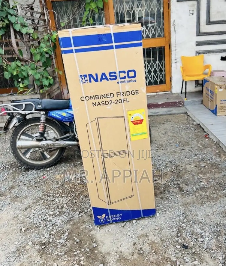 Choose Nasco Double Door Refrigerator(Gray)158liter 