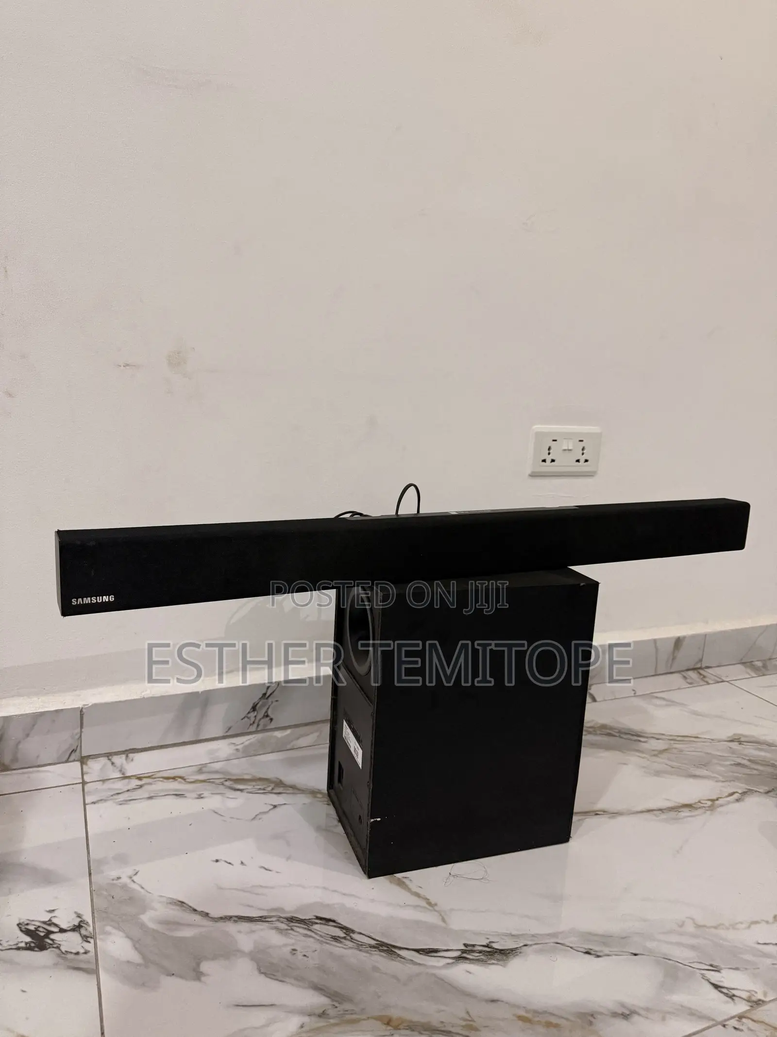 Samsung Sound Bar + Sub Woofer
