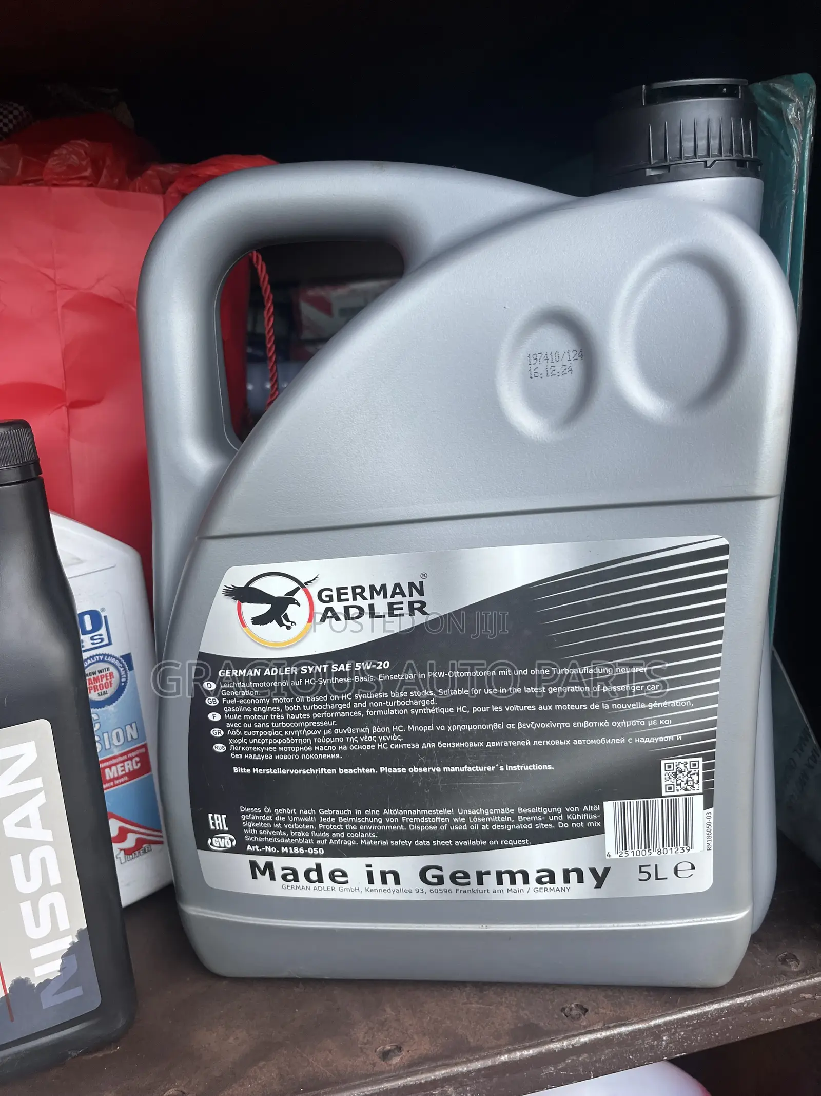 German Adler 5w 20 Engine Oil