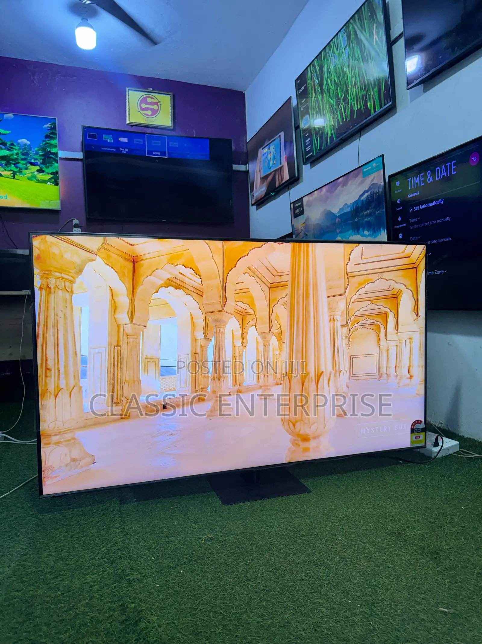 Samsung Qled 2024/25 Air Slim With Tizen Current Os Satellite Digital