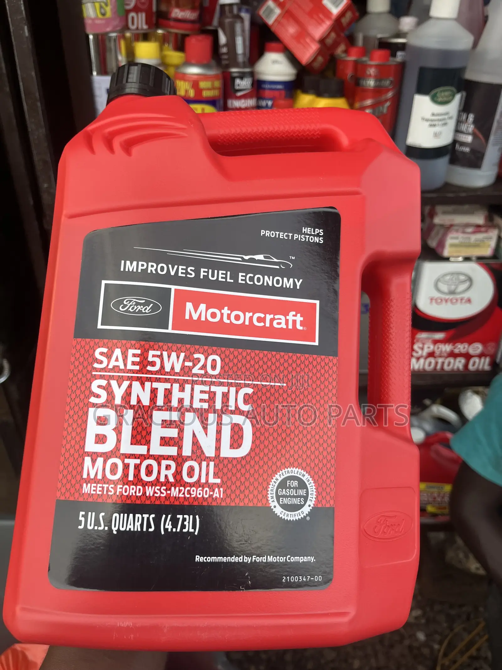 Motorcraft 5w 20 Engine Oil