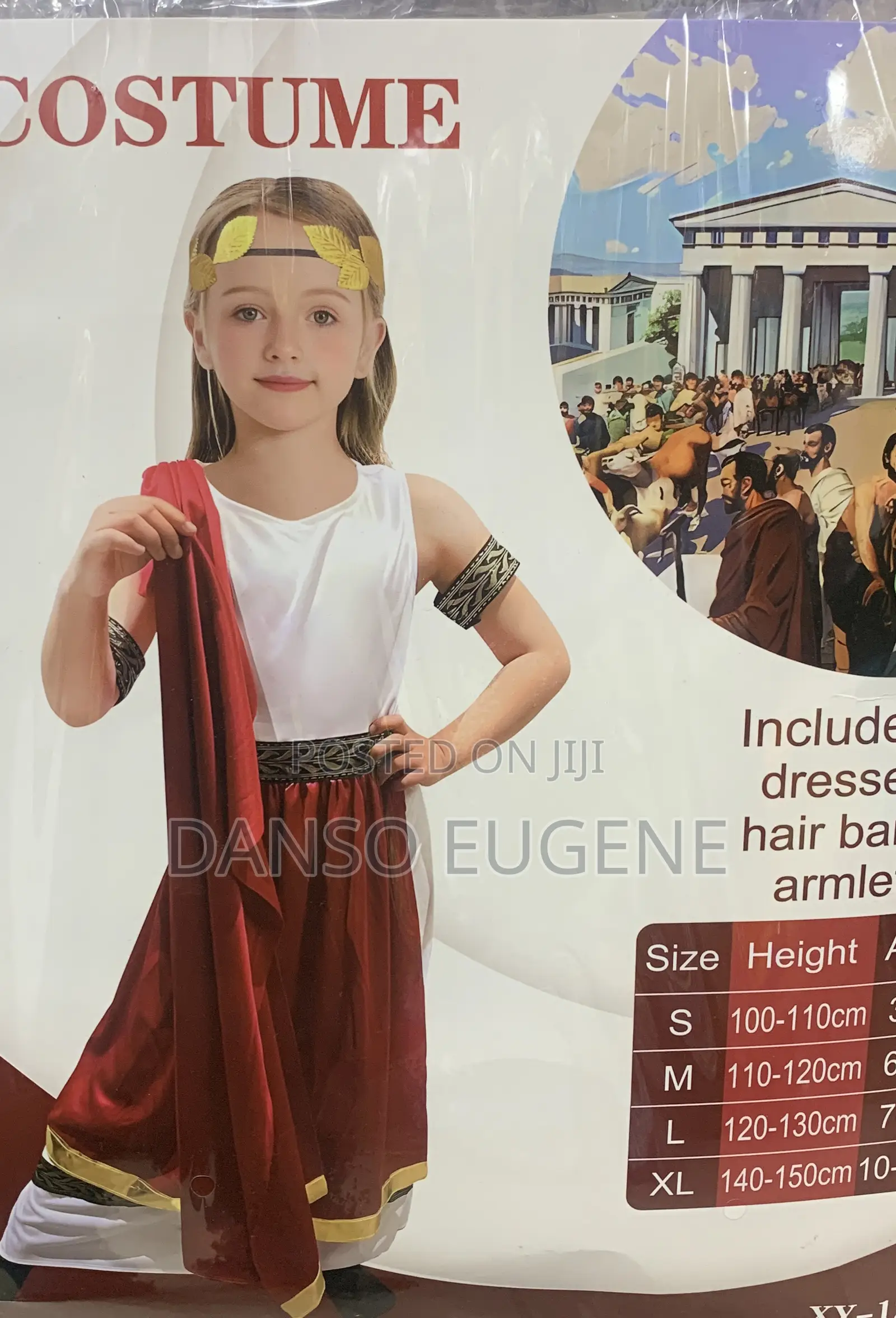 Roman Costume For Girls