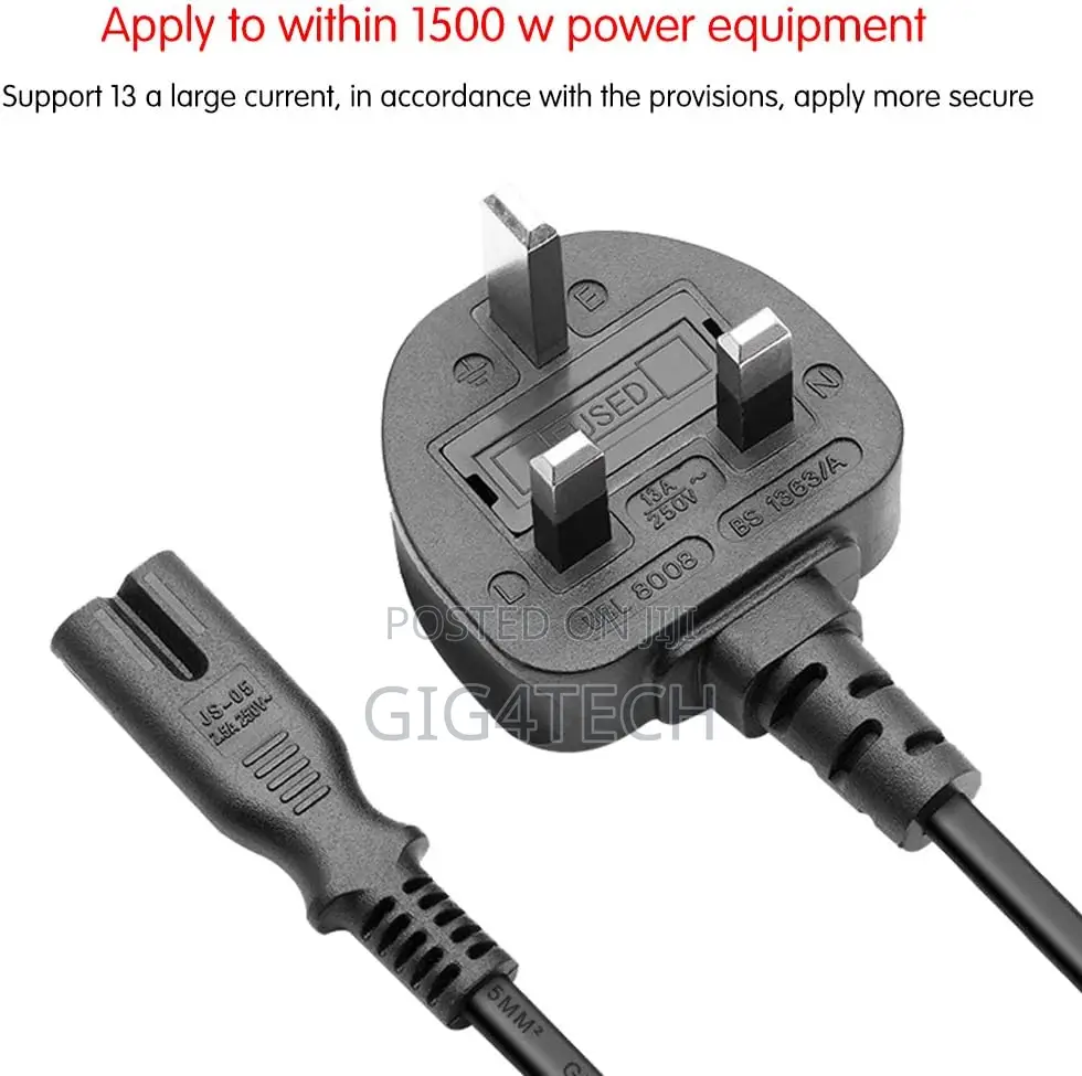 Ac 250v 13a Power Cable