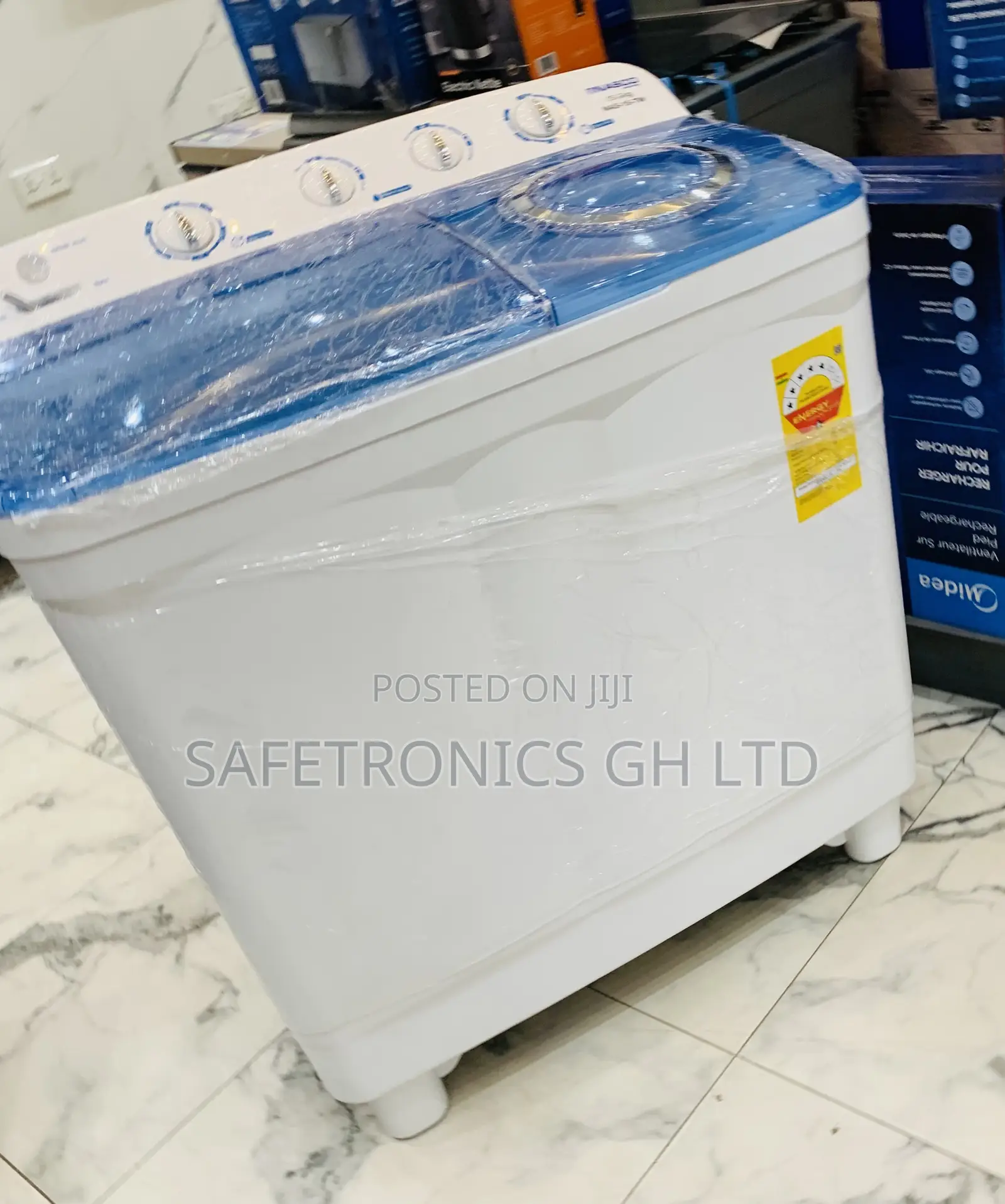 Grab Ultra Nasco 15kg Twin Top Washing Machine