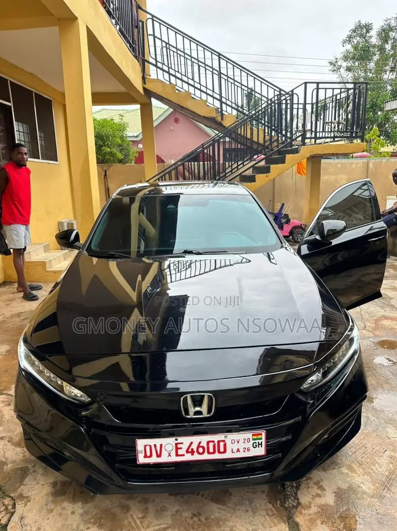 Honda Accord Sport (2.0L 4cyl Turbo 6M) 2019 Black