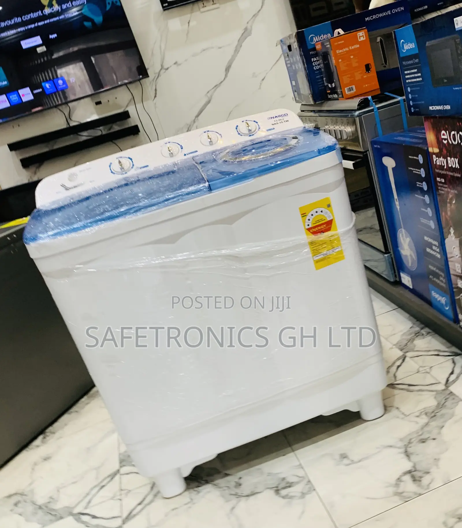 Premium Neat Nasco 15kg Twin Top Washing Machine