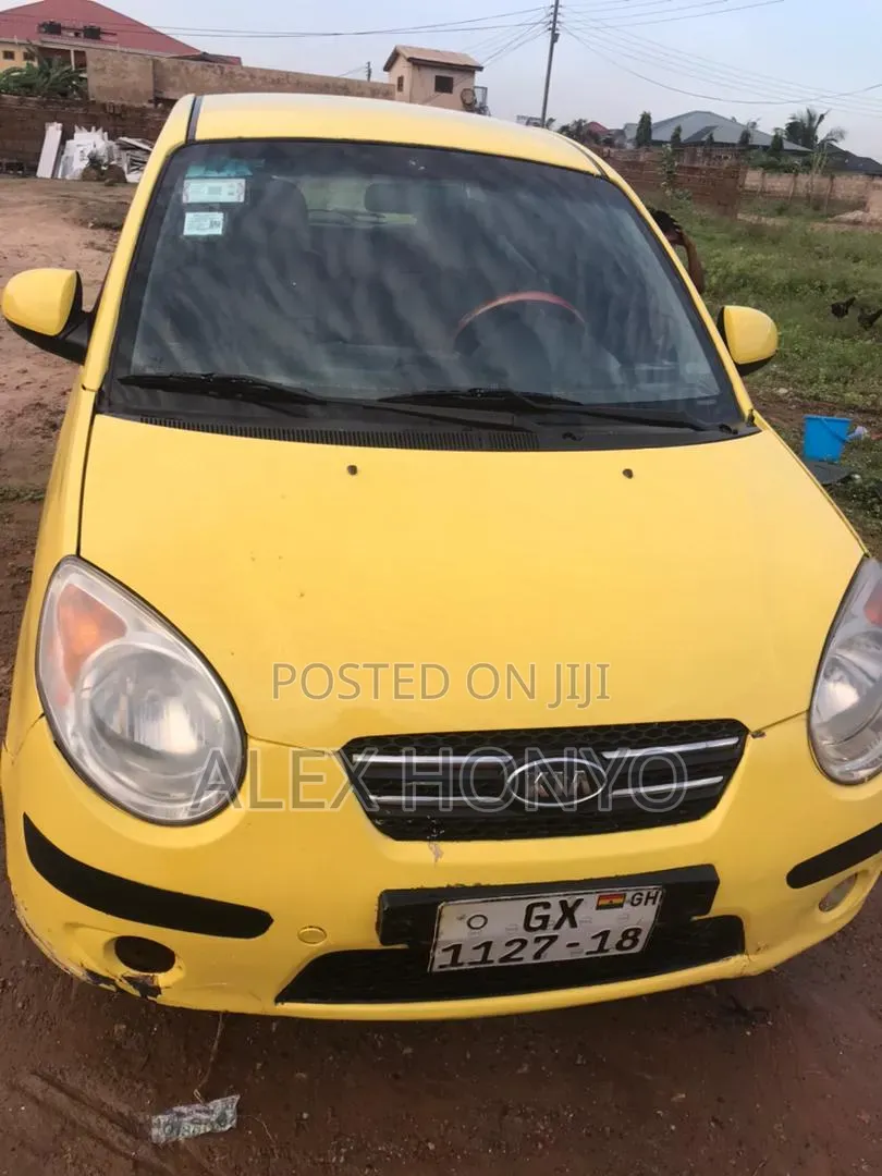 Kia Morning 2008 Yellow