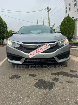 Honda Civic LX Coupe 2018 Silver