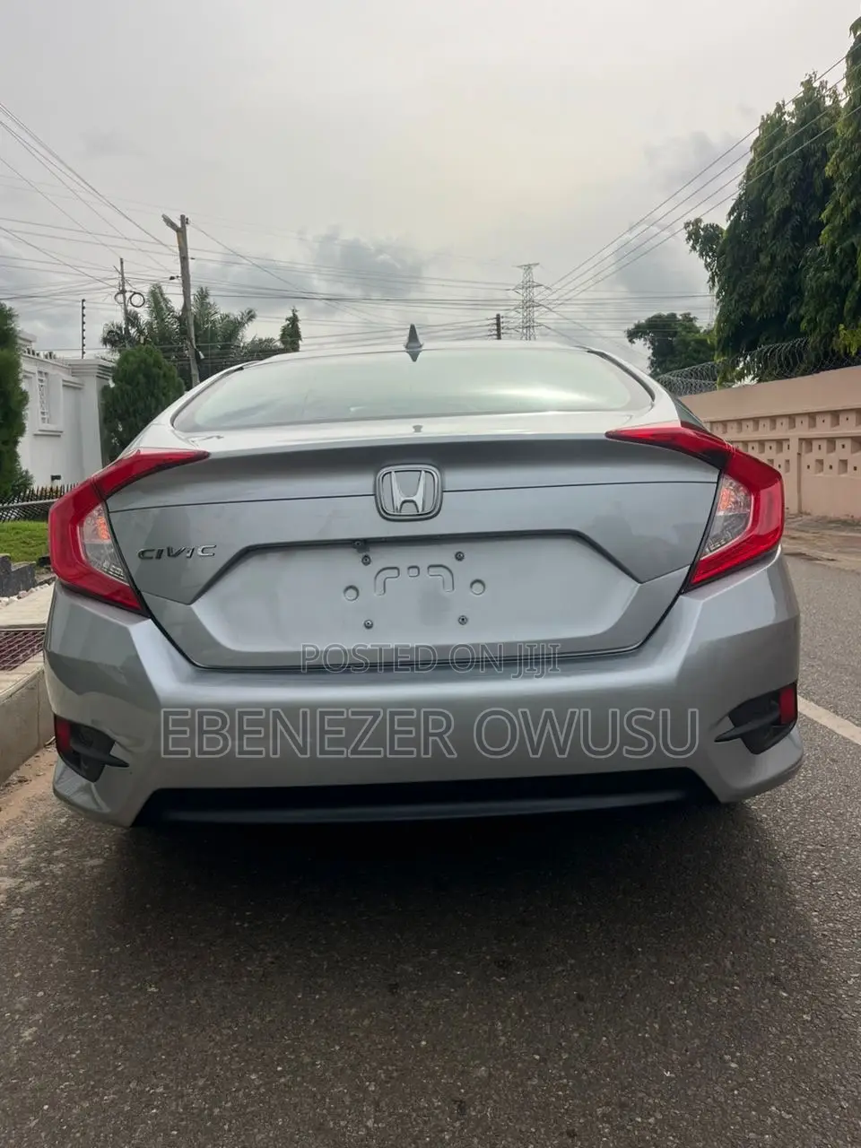 Honda Civic LX Coupe 2018 Silver
