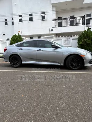 Honda Civic LX Coupe 2018 Silver