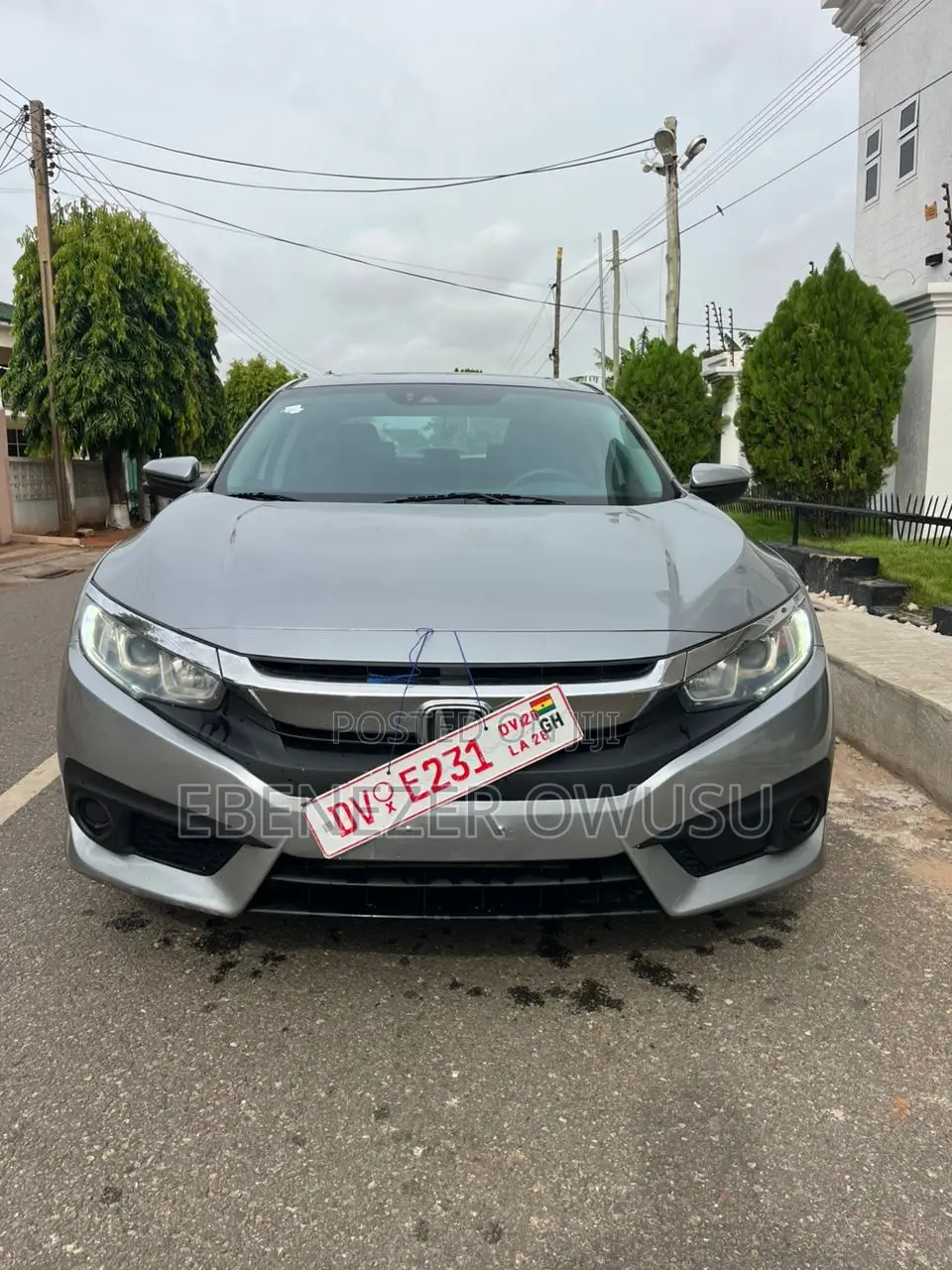 Honda Civic LX Coupe 2018 Silver