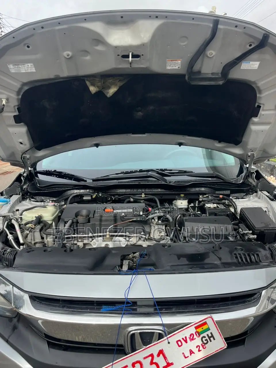 Honda Civic LX Coupe 2018 Silver