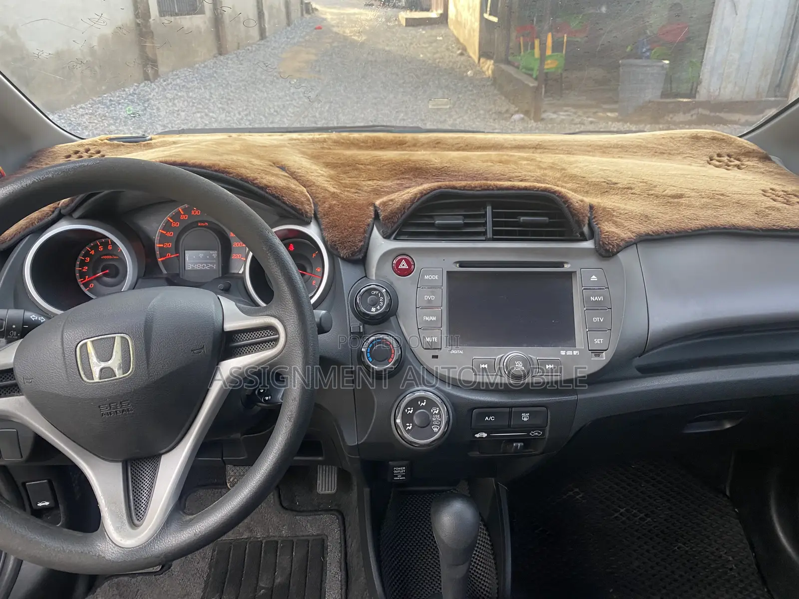 Honda Fit Automatic 2010 Gray