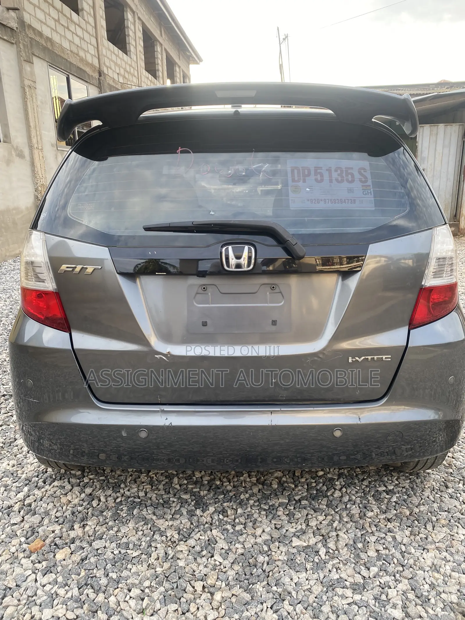 Honda Fit Automatic 2010 Gray