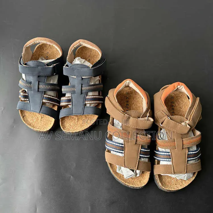 Boys Leather Sandals