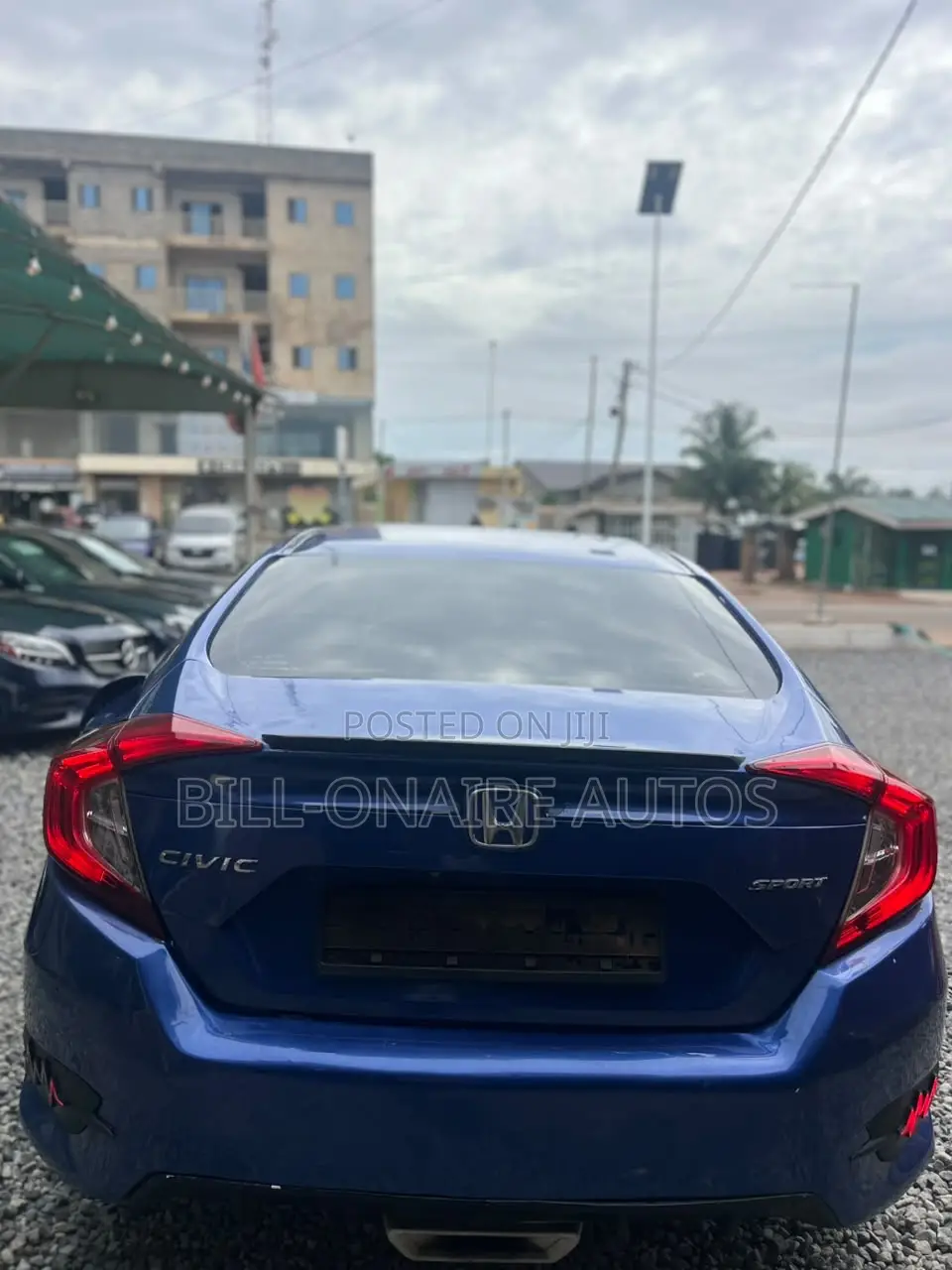 Honda Civic Sport Sedan 2019 Blue