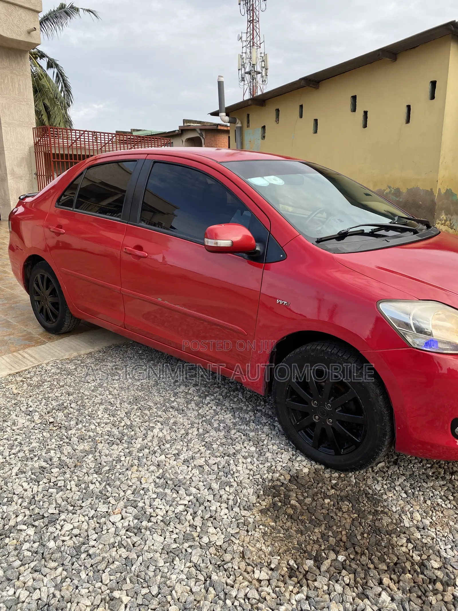 Toyota Vios 2010 Red
