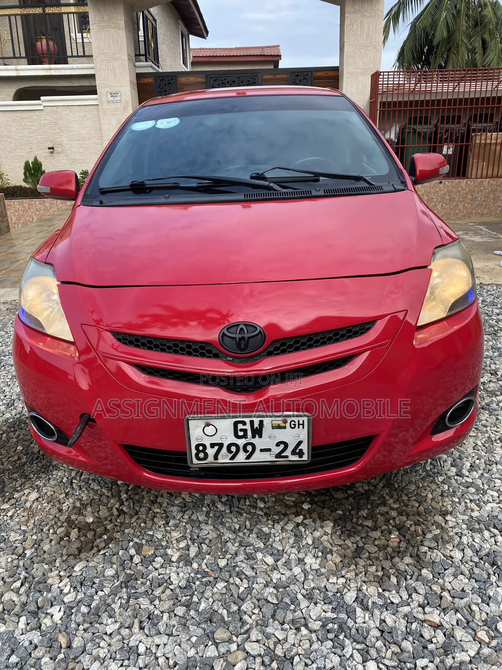 Toyota Vios 2010 Red