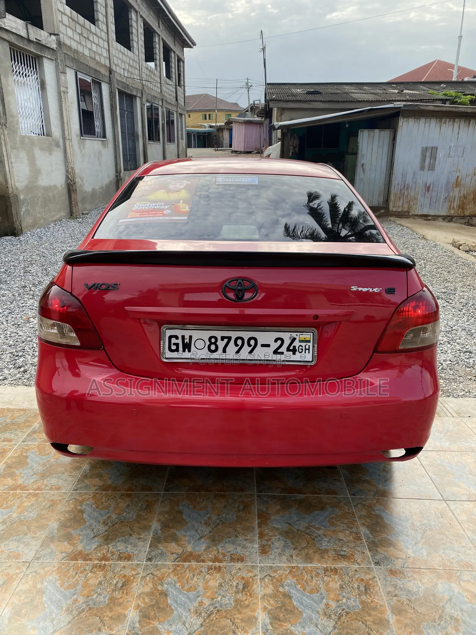 Toyota Vios 2010 Red