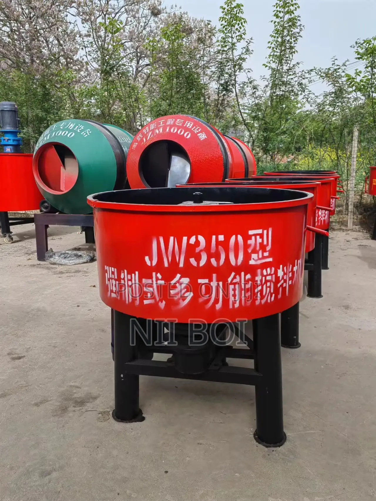 High-Performance Jw350 Concrete Mixer for Sale