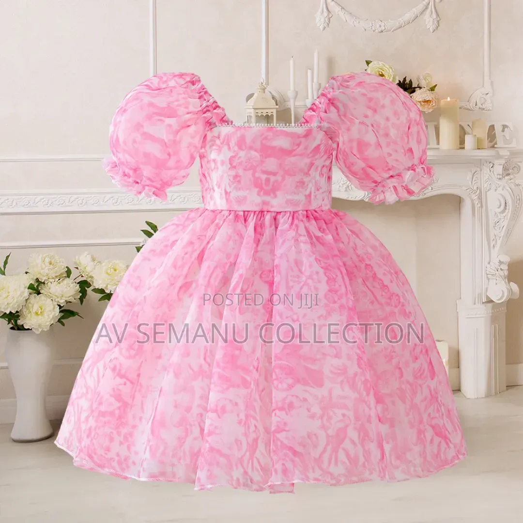 Girls Beautiful Flowers Dress