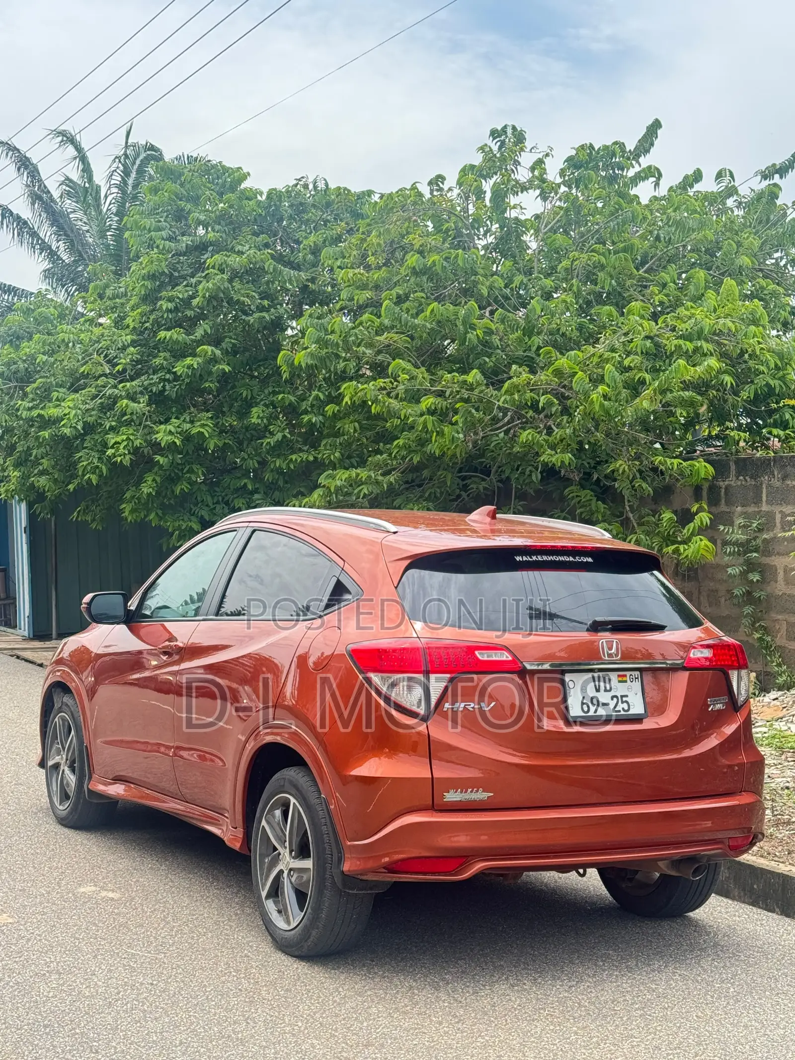 Honda HR-V Touring AWD 2020 Orange