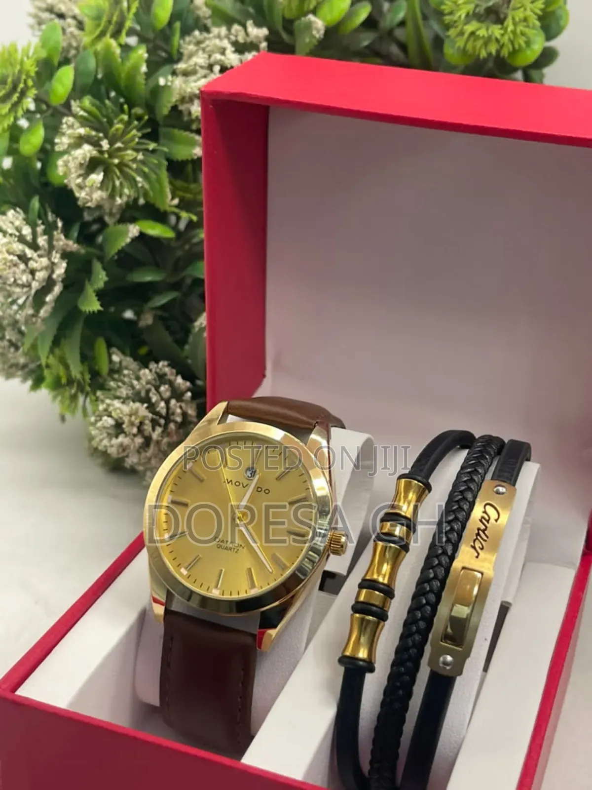 Movado Watch Bracelet Set for Men – Classic Gift Set