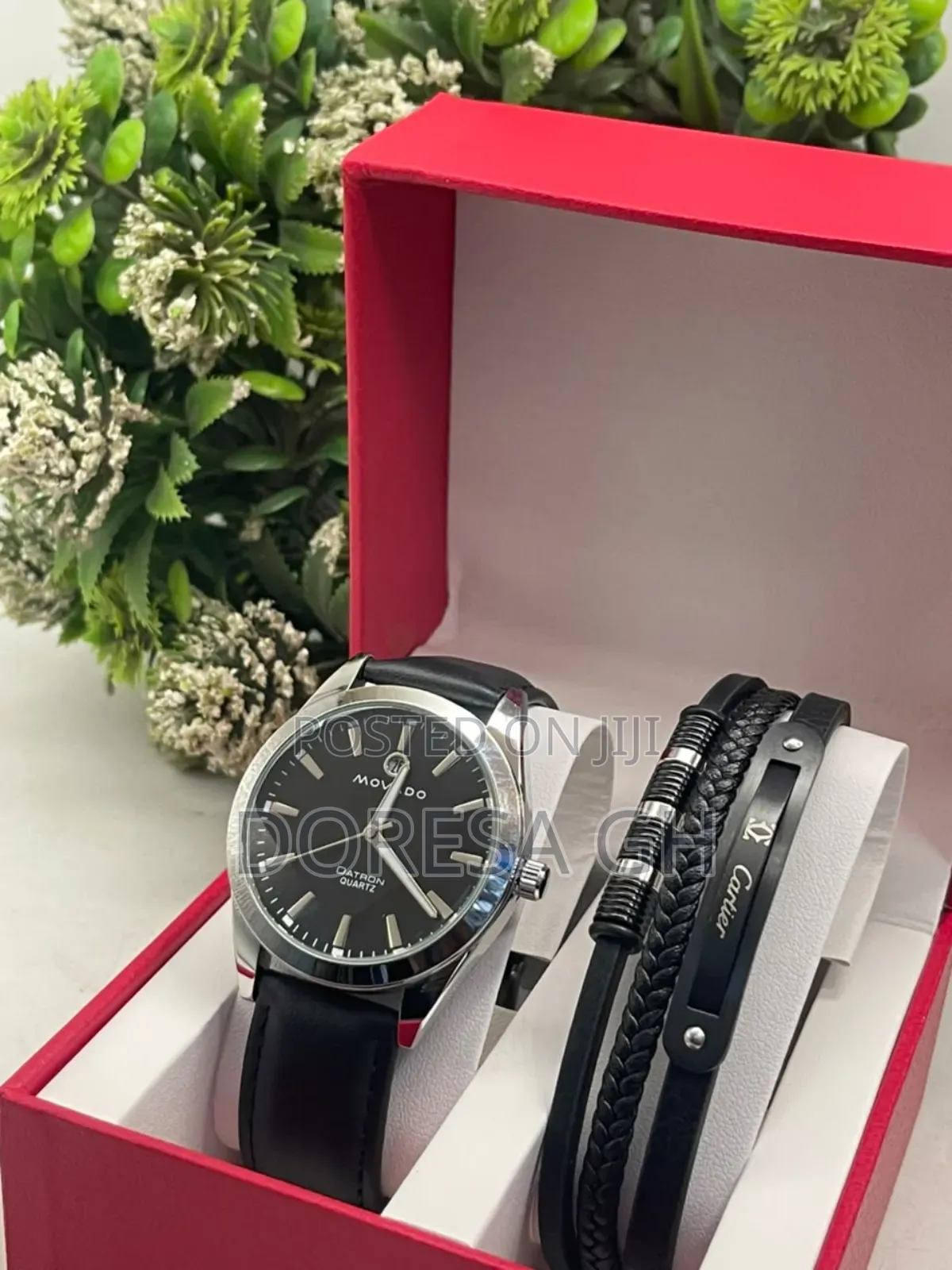 Movado Watch Bracelet Set for Men – Classic Gift Set