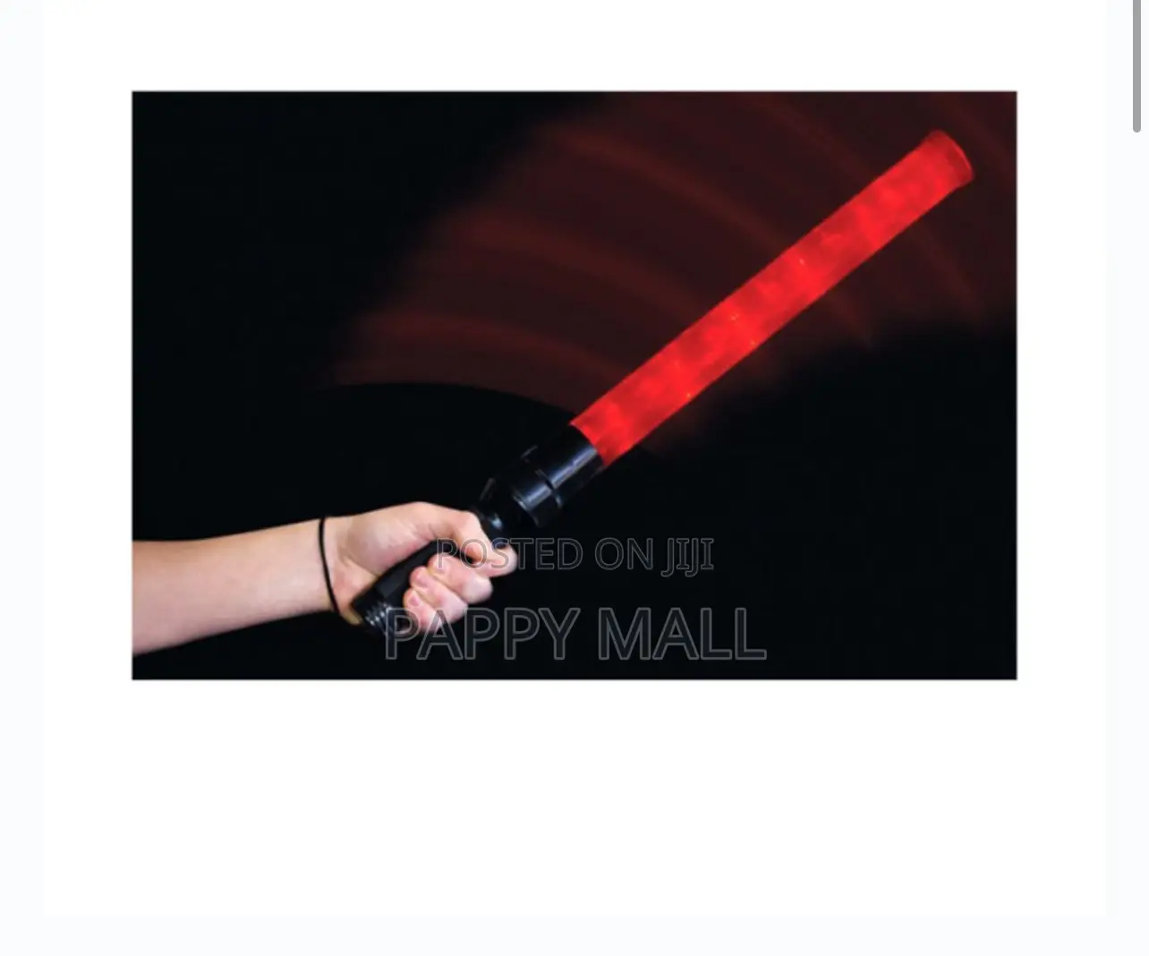 Traffic Control Wand Baton 54cm Red