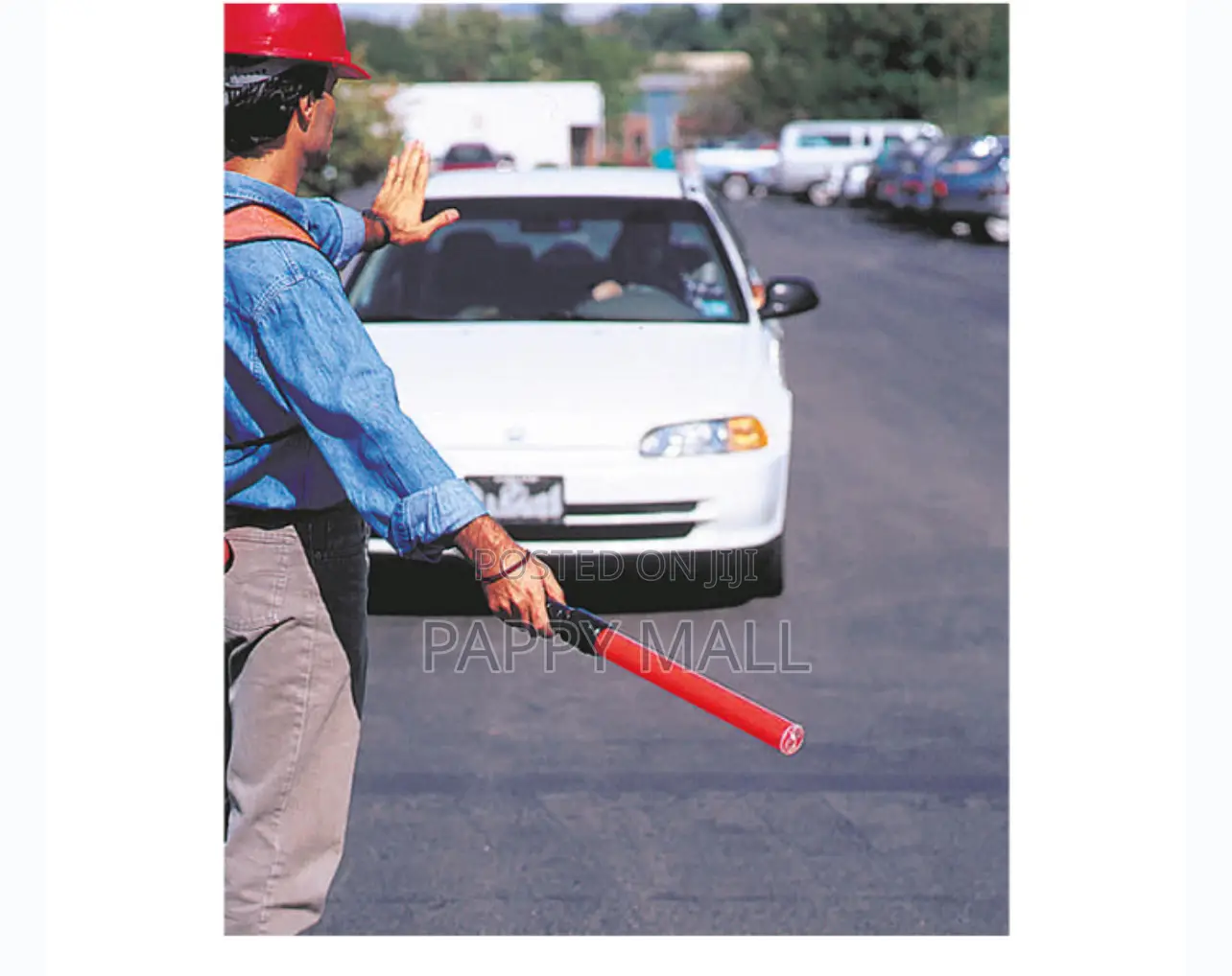 Traffic Control Wand Baton 54cm Red