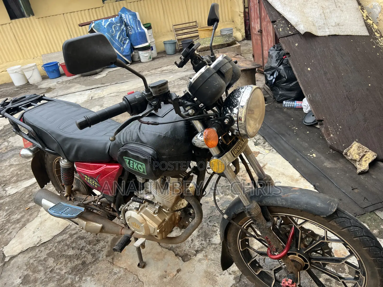 Royal Motorcycle 2025 Red