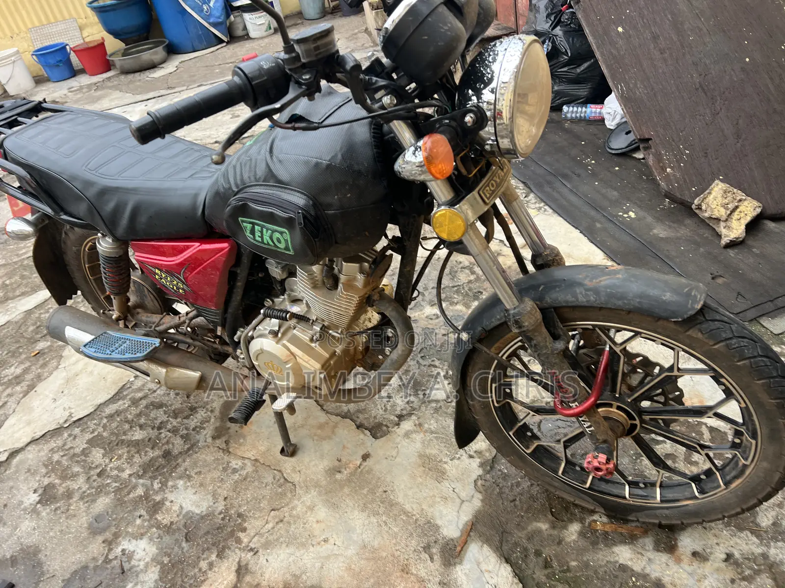 Royal Motorcycle 2025 Red