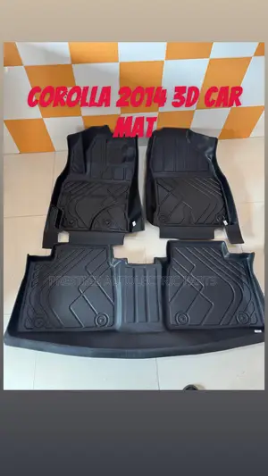 Toyota Corolla 2014 3d Floor Mat