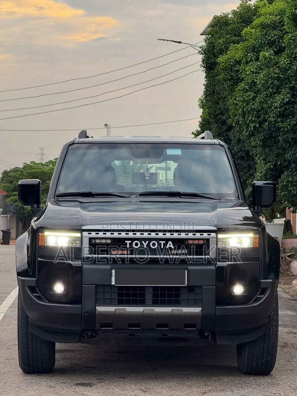 New Toyota Land Cruiser Prado 2025 Black
