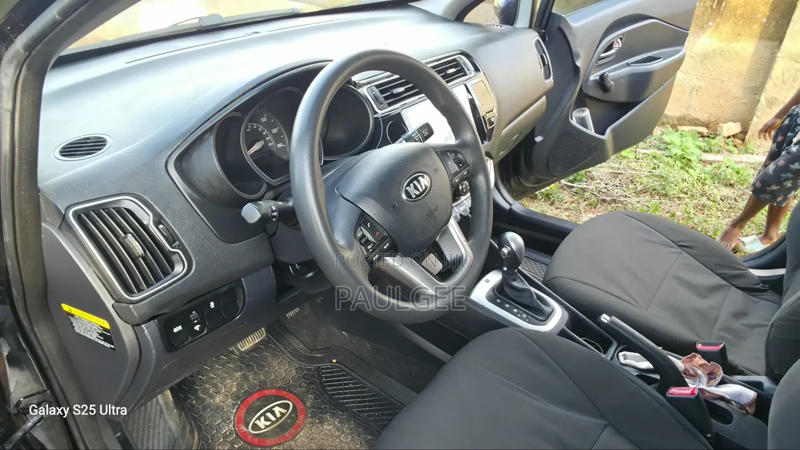 Kia Rio LX 4dr Sedan (1.6L 4cyl 6M) 2017 Black
