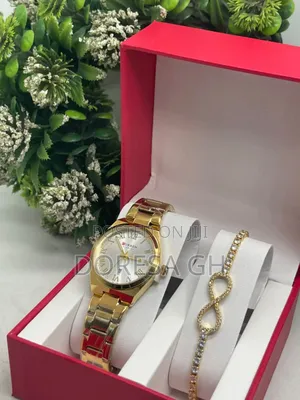Ladies Curren Watch Bracelet Set – Elegant Gift Set for Her