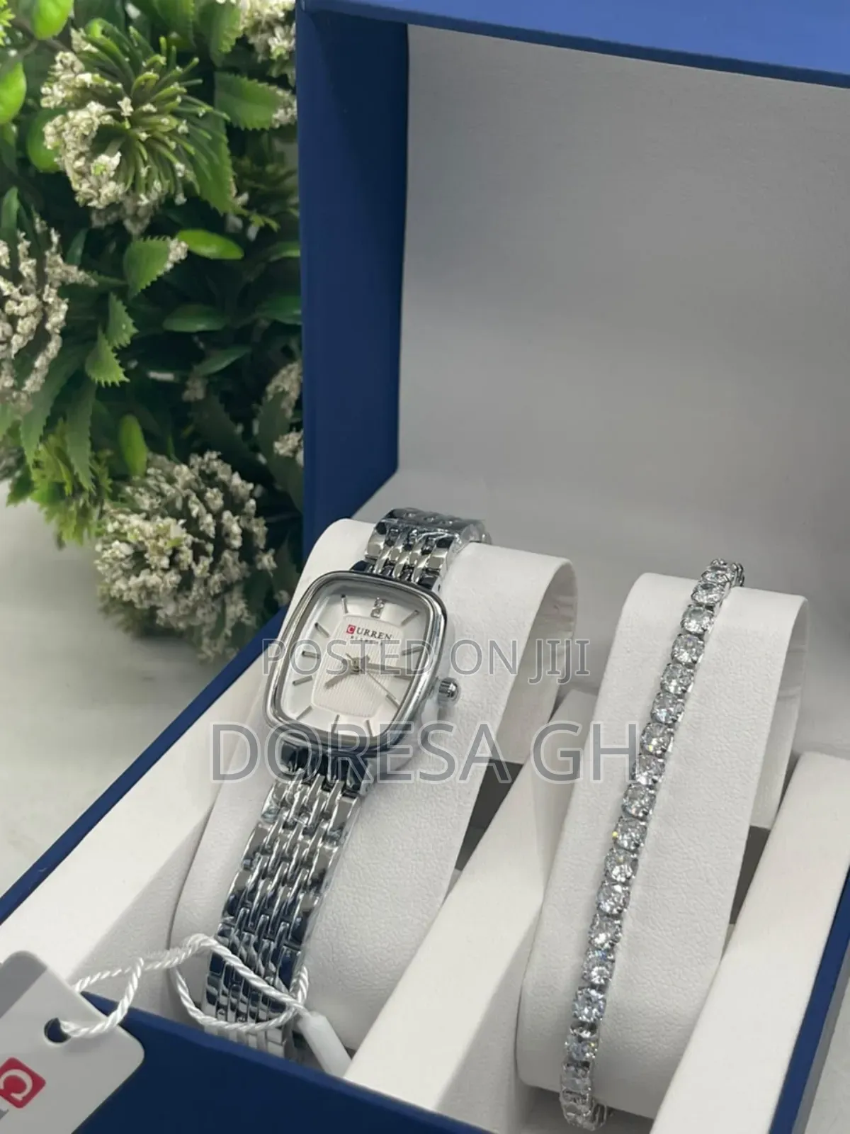 Ladies Curren Watch Bracelet Set – Elegant Gift Set for Her