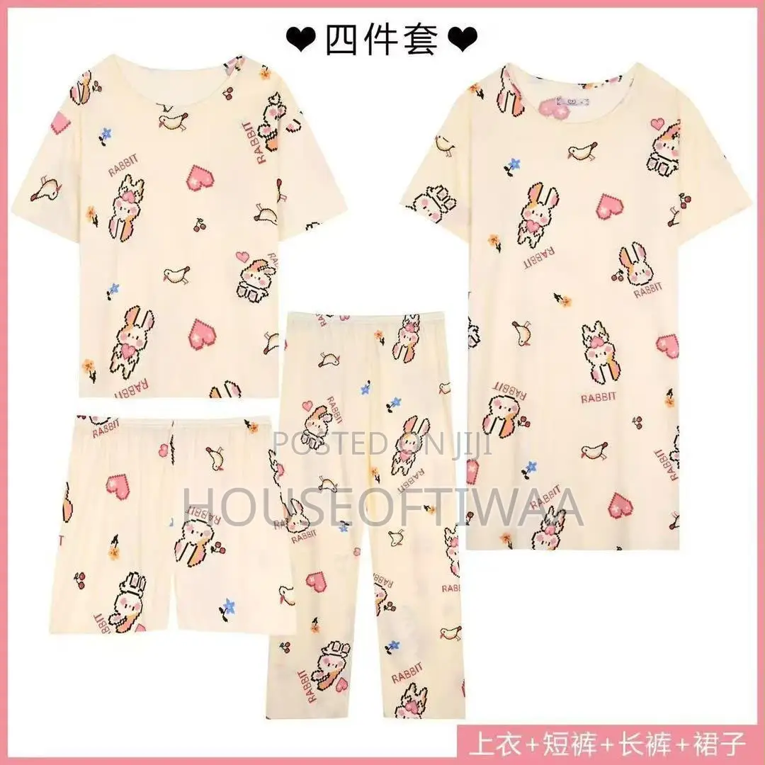 Ladies 4 and 3 Set Sleepwear