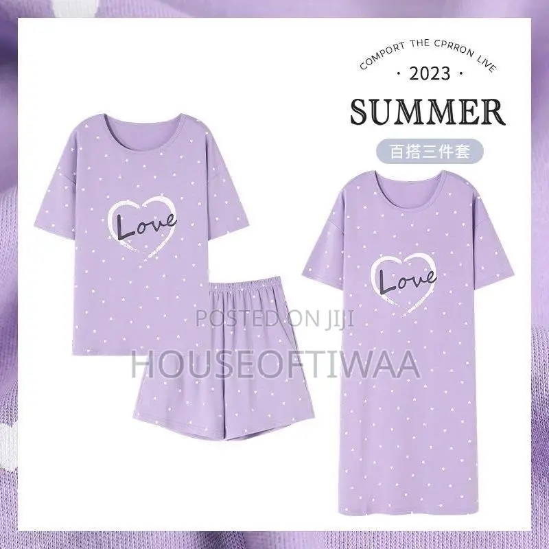 Ladies 4 and 3 Set Sleepwear