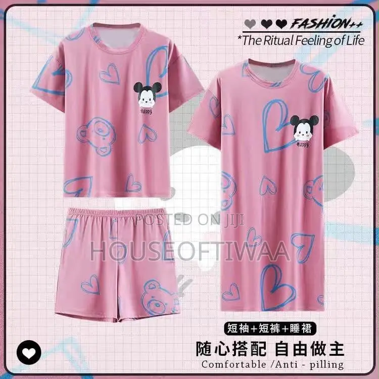Ladies 4 and 3 Set Sleepwear