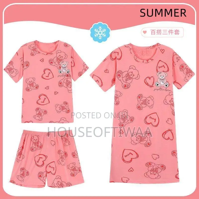 Ladies 4 and 3 Set Sleepwear