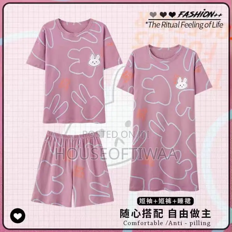 Ladies 4 and 3 Set Sleepwear